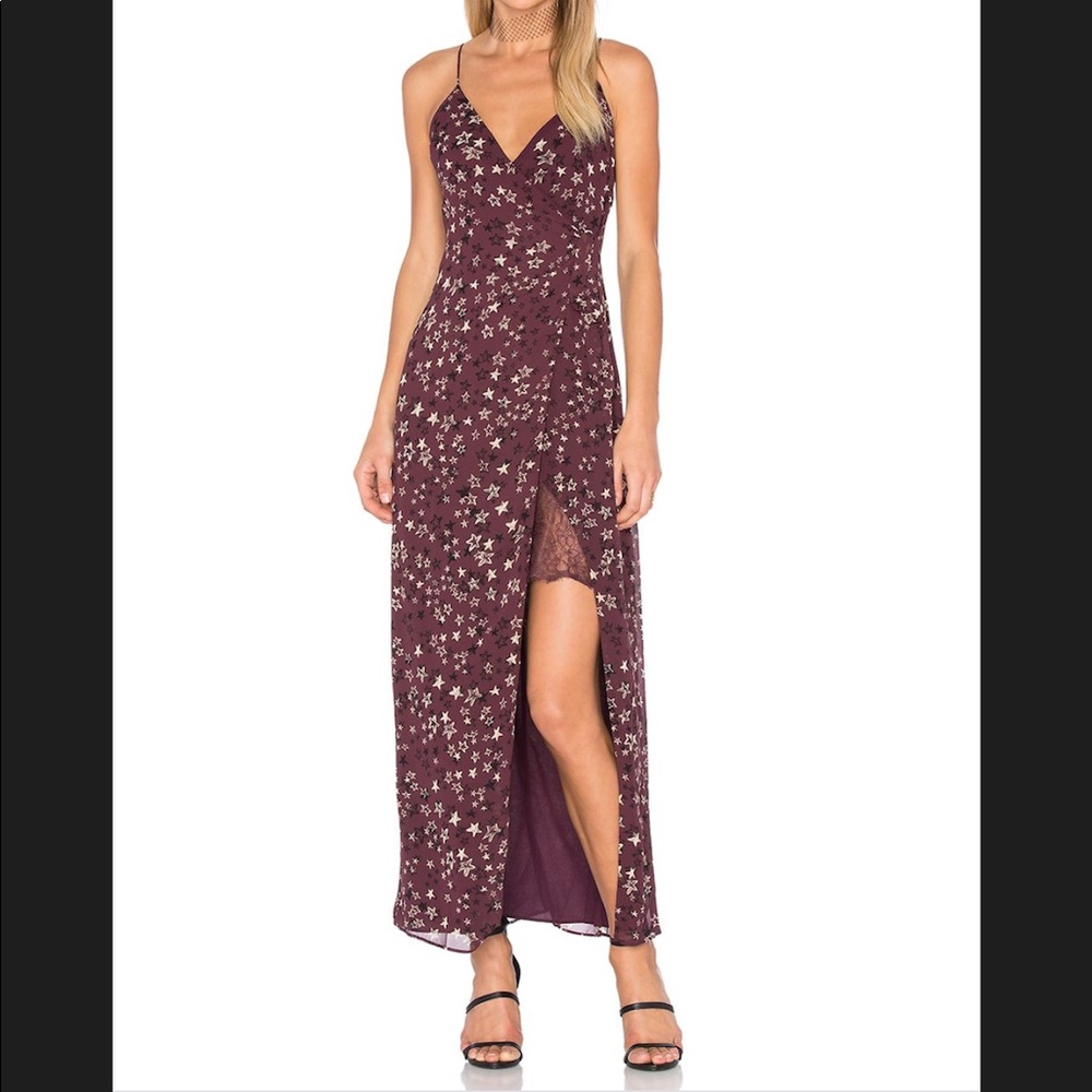 NWT House of Harlow 1960 maxi in star print.